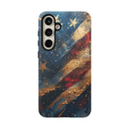 Patriotic Phone Case, Tough Cases with American Flag Design, Stylish Phone Accessories, USA Pride Gift, Durable Cases for All Occasions - 250 USA Celebration