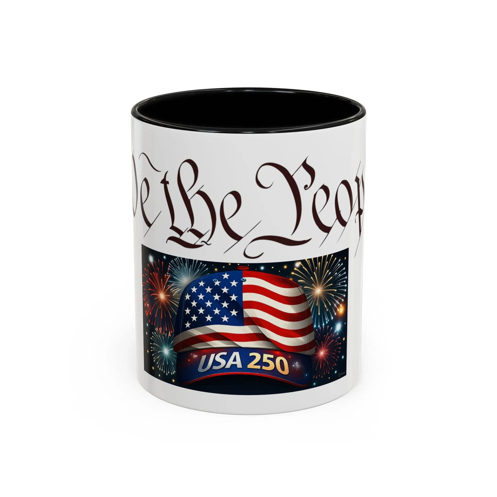 Accent Coffee Mug (11, 15oz) - 250 USA Celebration