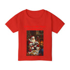 Christmas Toddler Tee, Believe in the Magic of Christmas Shirt, Cute Holiday T-shirt, Festive Kids Apparel, Kids Christmas Gift - 250 USA Celebration