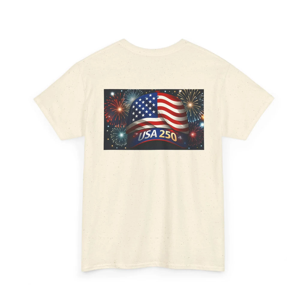 250th Anniversary USA Tee, 250 Years of Freedom, Patriotic Baseball Cap, American, American Patriotic, USA Apparel, Flag T-Shirts - 250 USA Celebration