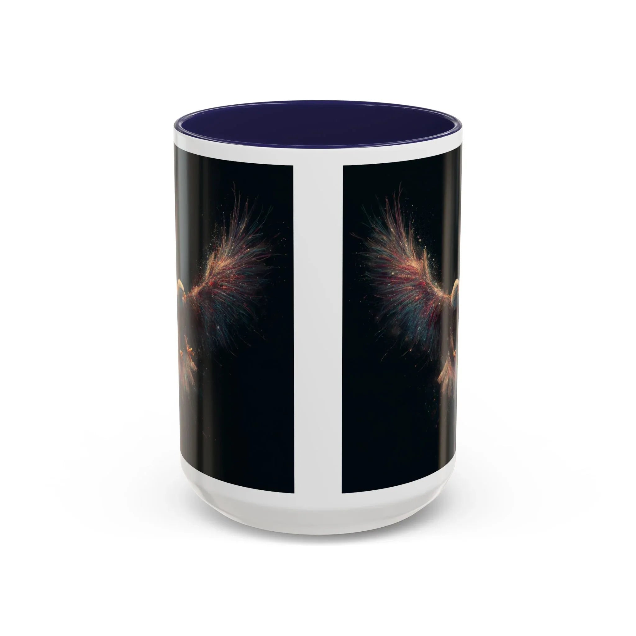 Fiery Flying Eagle Mug | Accent Coffee Mug 11oz 15oz - 250 USA Celebration