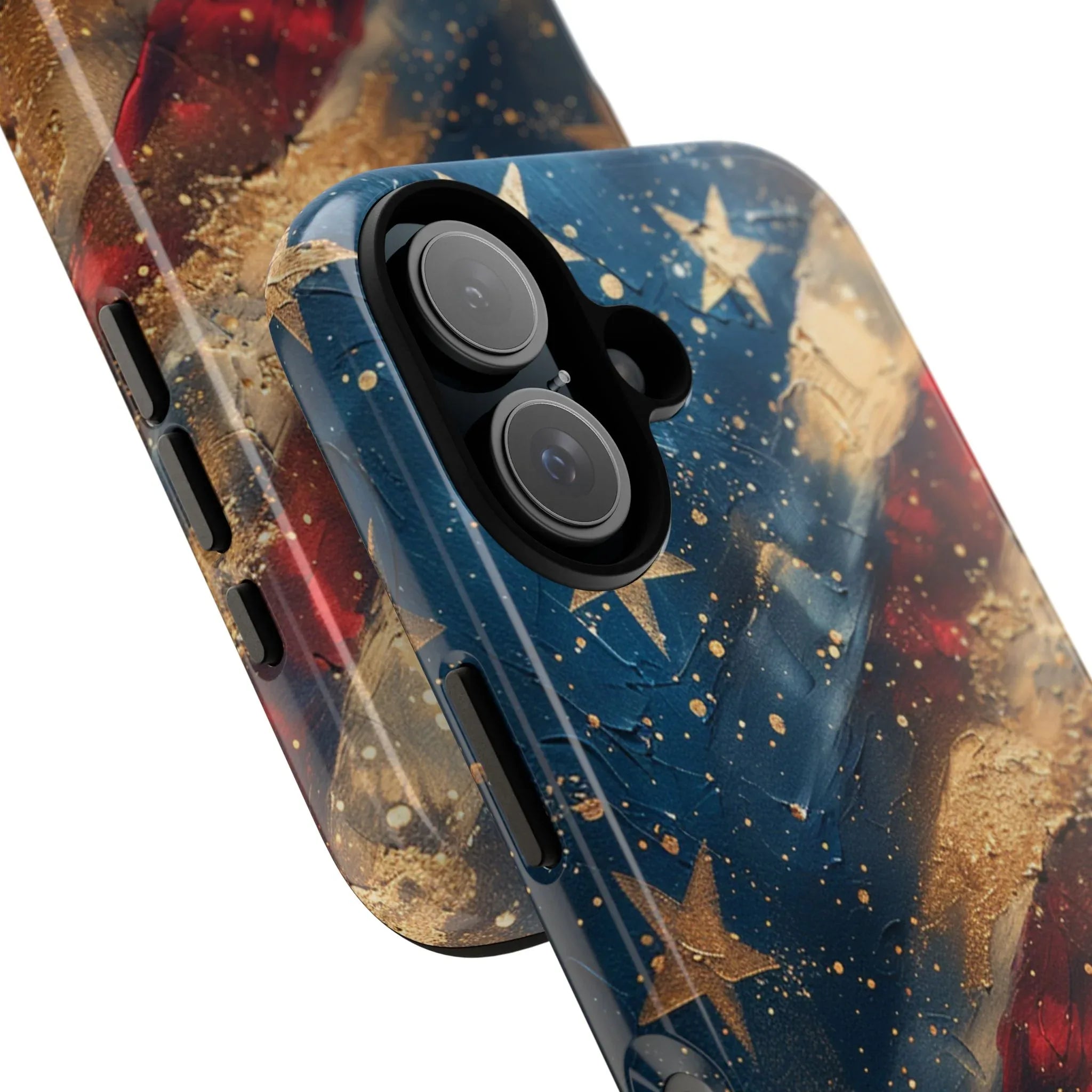 Patriotic Phone Case, Tough Cases with American Flag Design, Stylish Phone Accessories, USA Pride Gift, Durable Cases for All Occasions - 250 USA Celebration