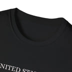 United States of America 1776-2026 T-Shirt | Patriotic Vintage Text - 250 USA Celebration
