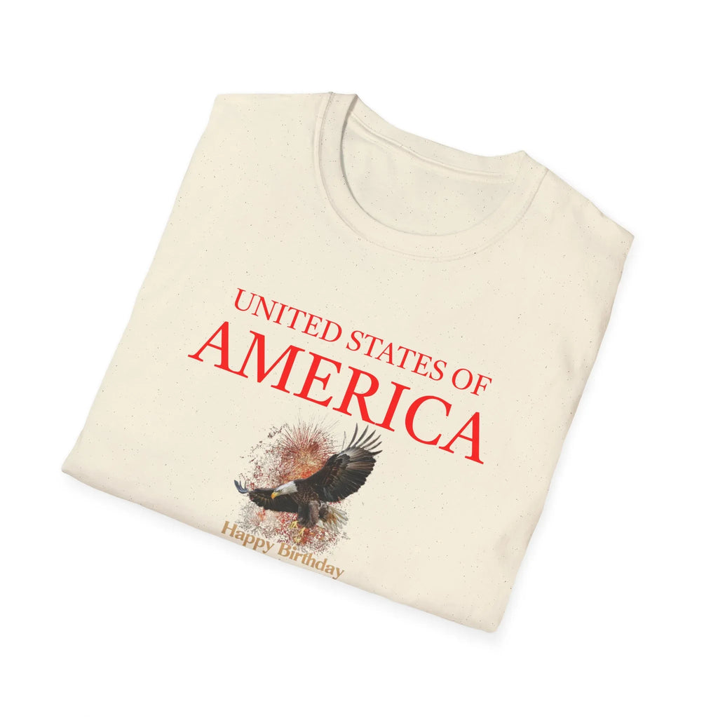Unisex Softstyle T-Shirt - 250 USA Celebration
