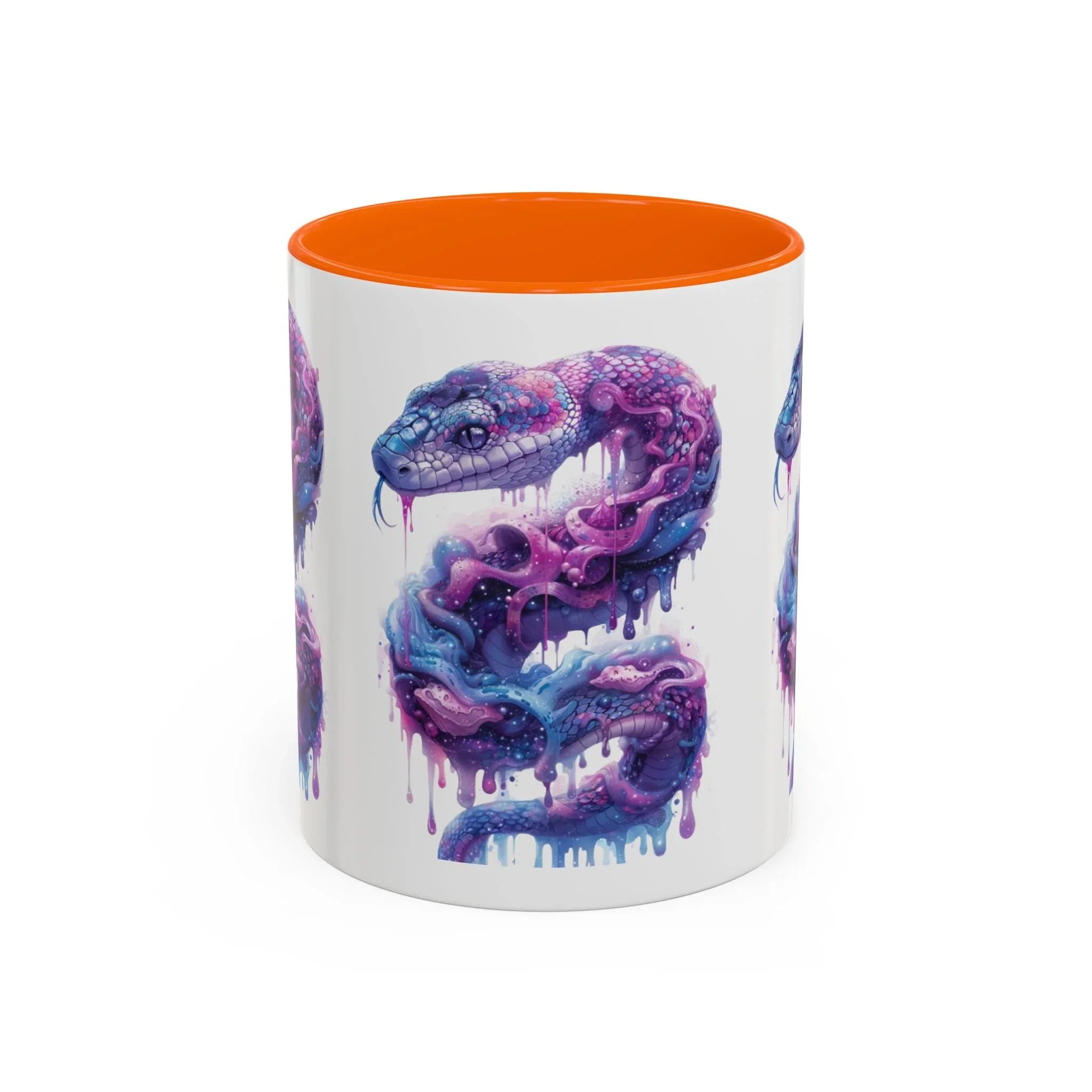 Psychedelic Ouroboros Snake Mug | Rainbow Galaxy Fractal Mushrooms - 250 USA Celebration