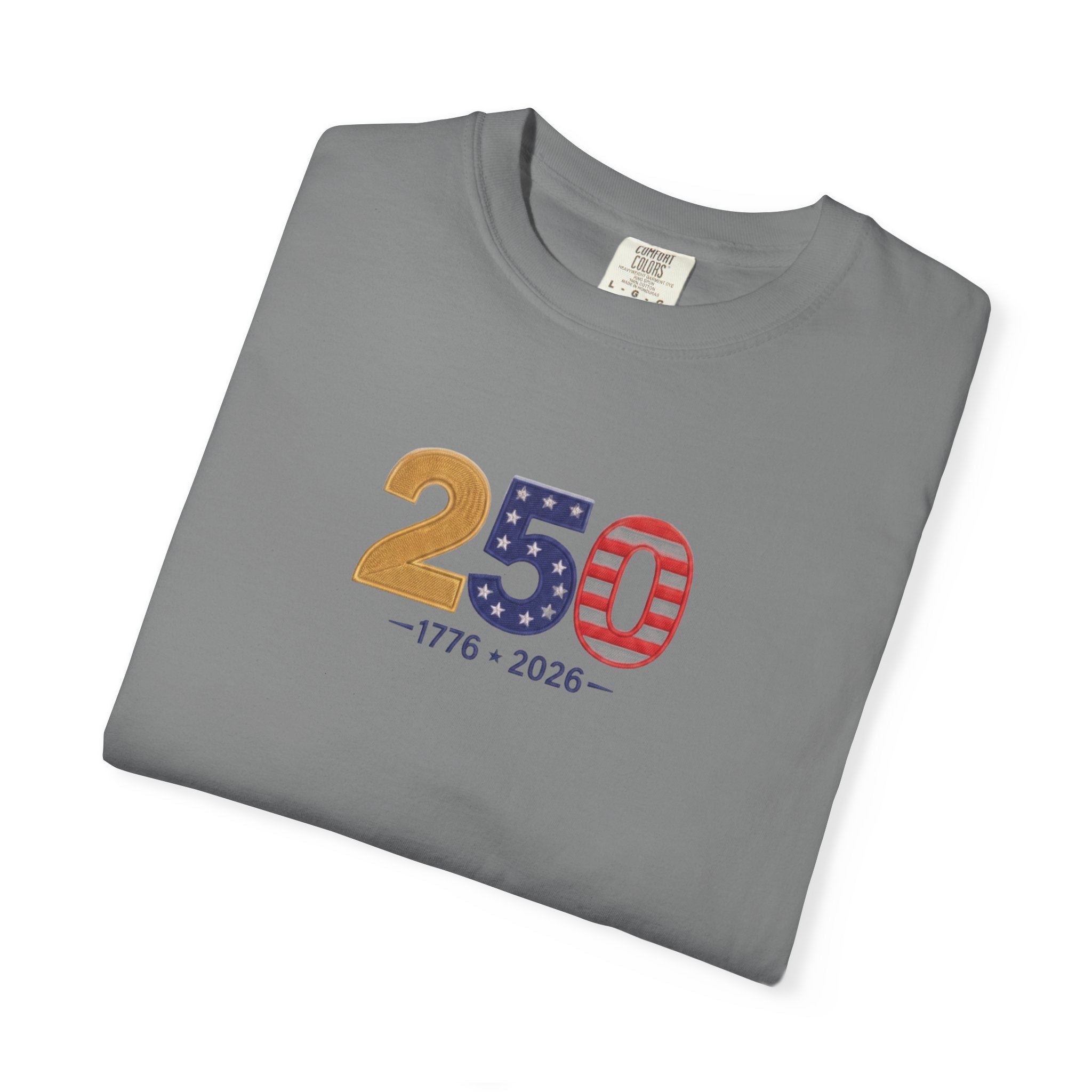 Official 250th Gold Anniversary Tee Dual-Sided