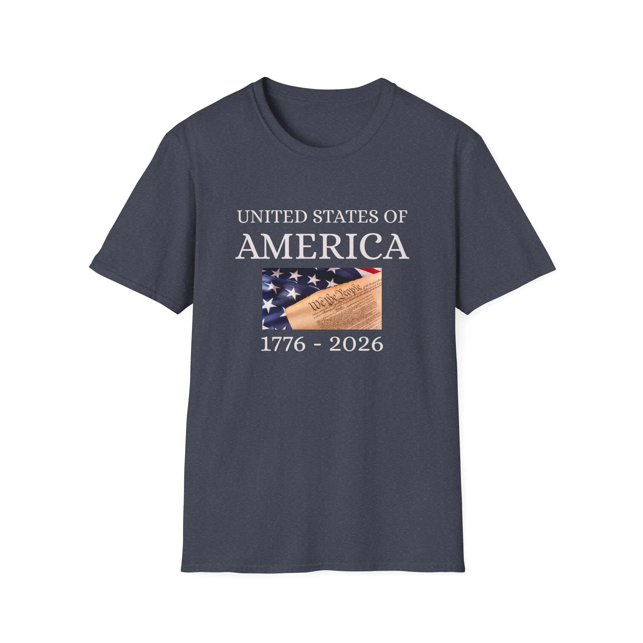 Unisex Softstyle T-Shirt - 250 USA Celebration