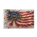 250th Anniversary American Flag - Double-Sided Celebration Banner