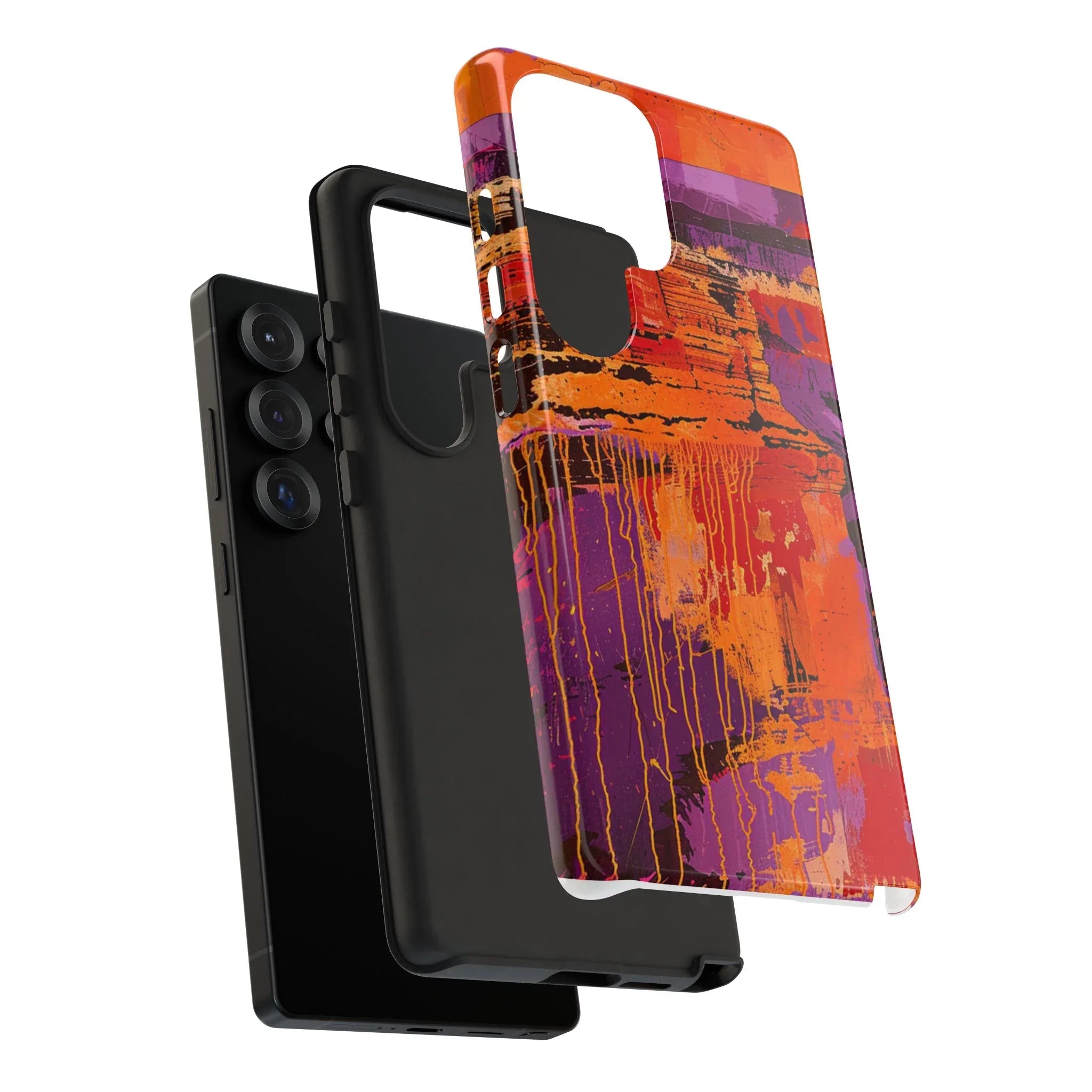 Abstract Drip Paint Tough Case | Phone Case - 250 USA Celebration