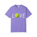 Tennis Ball LOVE T-Shirt | Tennis Lover Shirt, Sports Graphic Tee - 250 USA Celebration