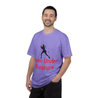 Calm Under Pressure Tennis Player T-shirt | Tennis Graphic Tee - 250 USA Celebration