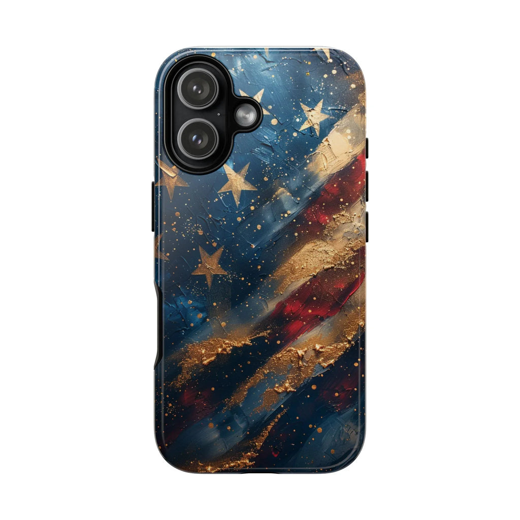 Distressed American Flag phone case | tough cases - 250 USA Celebration