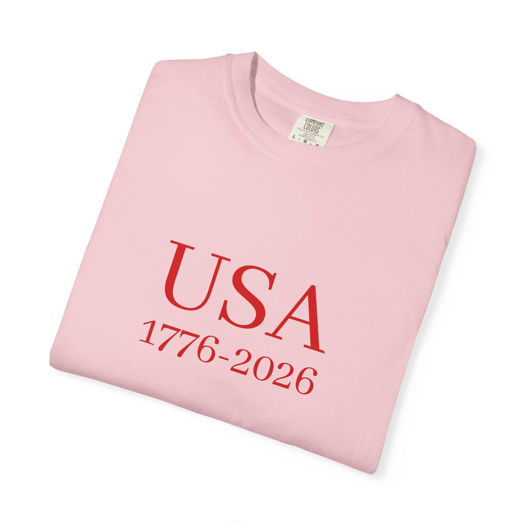 USA 1776–2026 Commemorative T-Shirt — Patriotic American Anniversary Tee