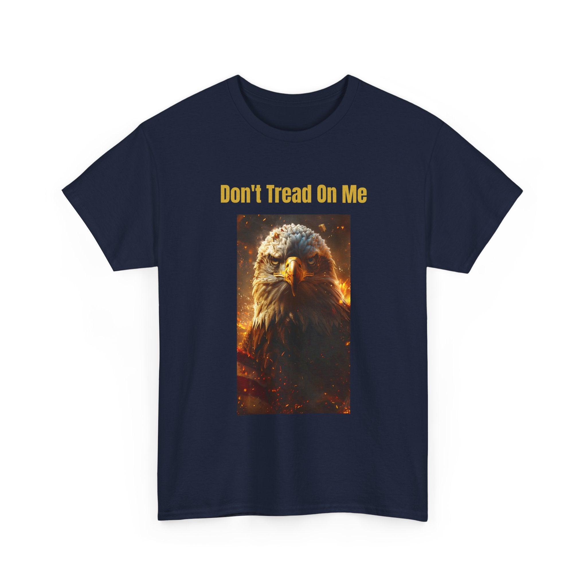 Don't Tread On Me Eagle T-Shirt — Distressed American Flag Patriotic Tee