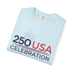 250 USA Celebration T-Shirt — Patriotic 250th Anniversary Tee