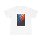Colorful Nebula Galaxy Art Tee | Cosmic Space Painting T-Shirt - 250 USA Celebration