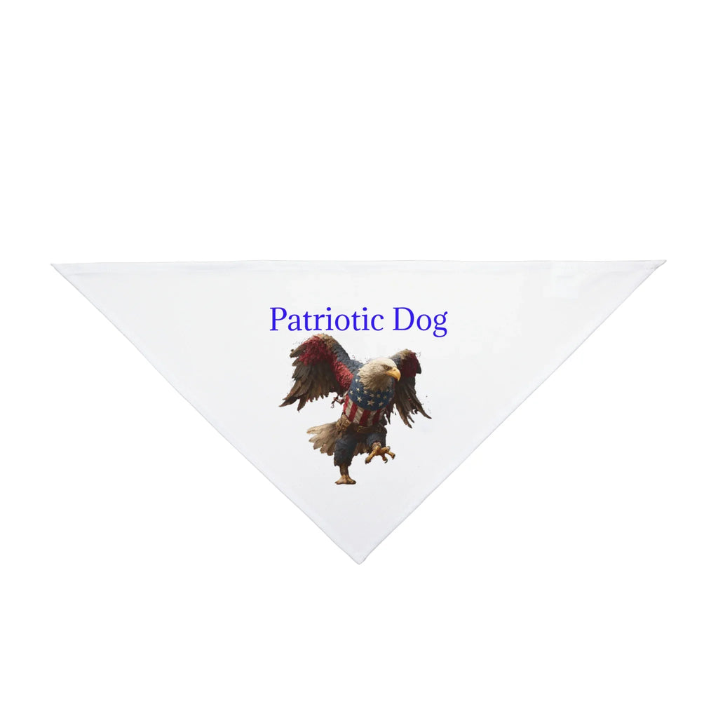 Patriotic Eagle Dog Pet Bandana | Fourth of July Americana - 250 USA Celebration