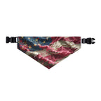 Patriotic American Flag Pet Bandana Collar – USA Stars & Stripes Dog Bandana