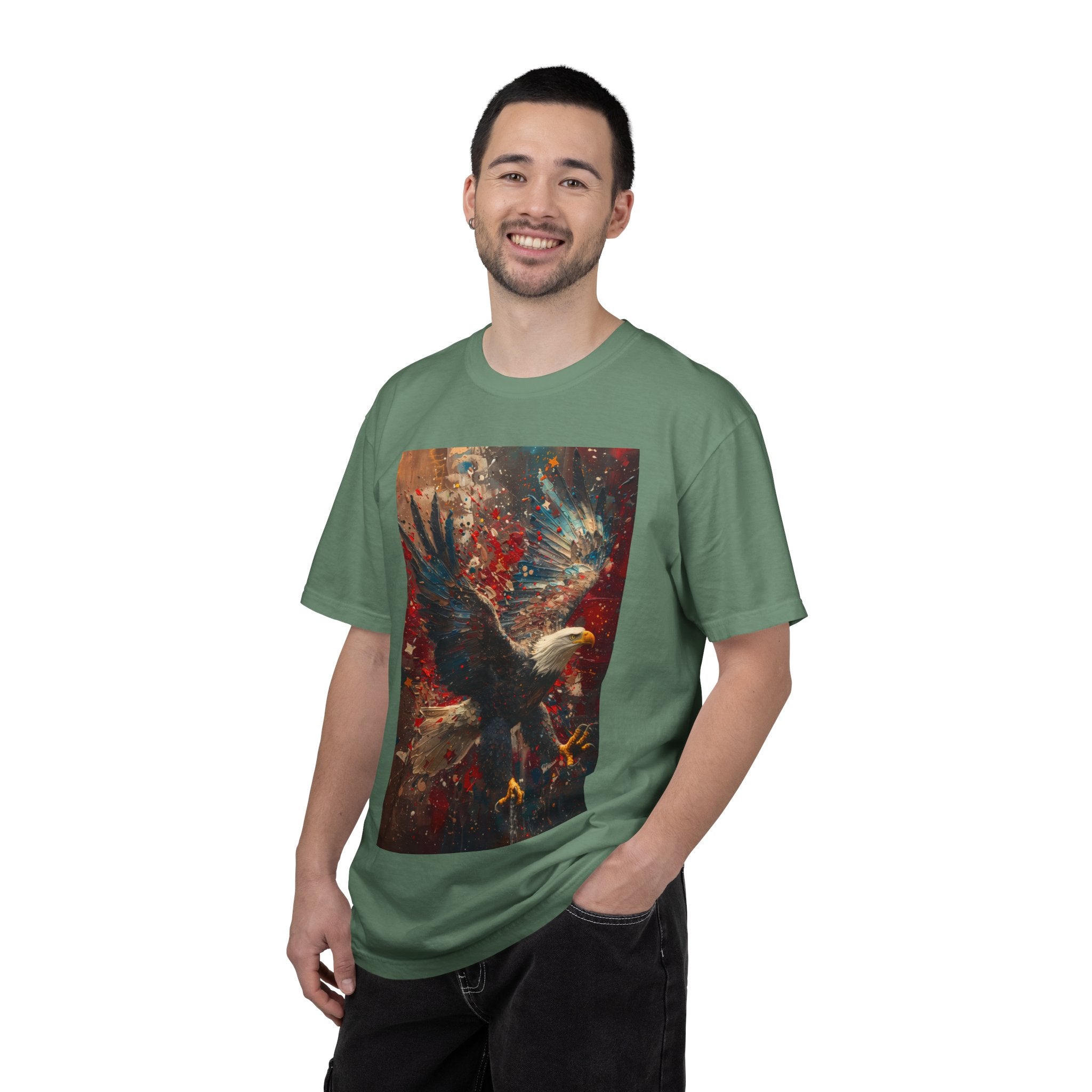 Patriotic American T-Shirts, USA Graphic Tees, Flag T-Shirts, Independence Day Apparel, Funny Patriotic Shirts, Custom American Tees