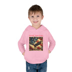 Toddler Hoodie — "Proud American" Eagle & Flag Pullover
