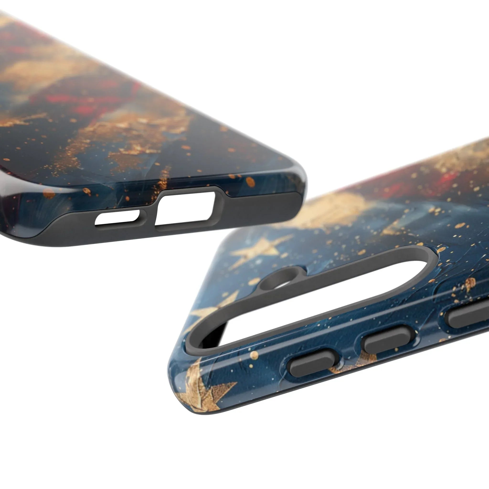 Patriotic Phone Case, Tough Cases with American Flag Design, Stylish Phone Accessories, USA Pride Gift, Durable Cases for All Occasions - 250 USA Celebration