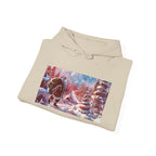 Christmas Candy Wonderland Hoodie, Santa Claus Christmas Sweatshirt, Festive Holiday Hoodie, Winter Candy Sweatshirt, Christmas Candy Cane - 250 USA Celebration