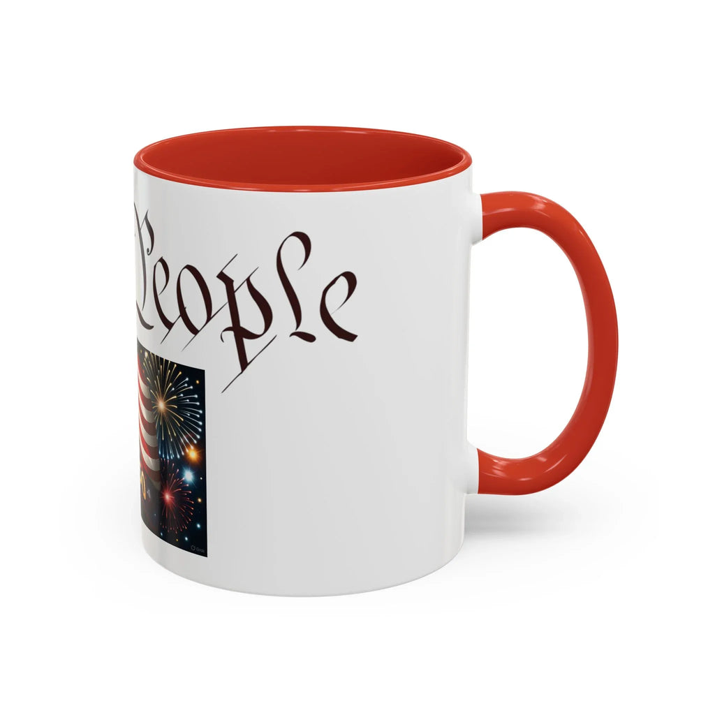 Accent Coffee Mug (11, 15oz) - 250 USA Celebration