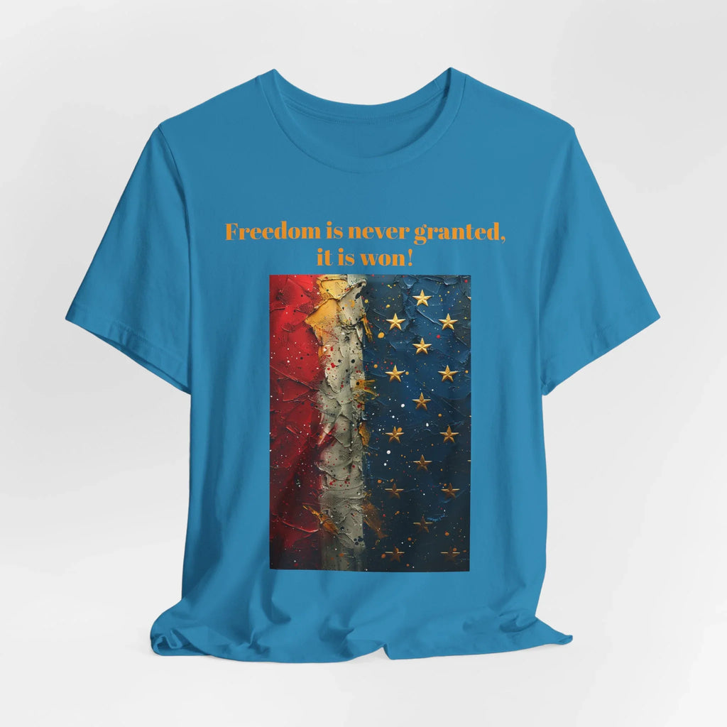 Patriotic American T-Shirts, USA Graphic Tees, Flag T-Shirts, Independence Day Apparel, Funny Patriotic Shirts, Custom American Tees - 250 USA Celebration