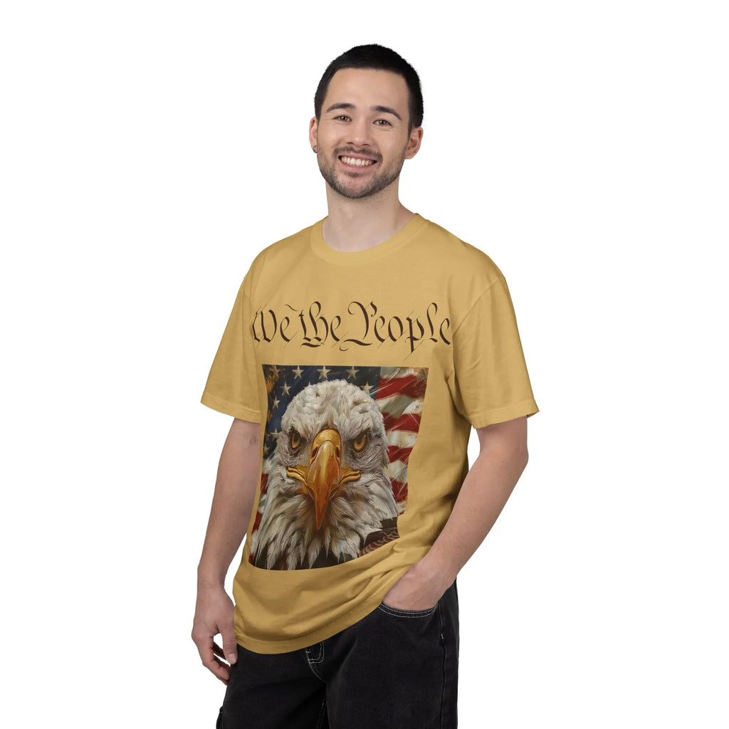 We the People Bald Eagle T-Shirt | American Flag Patriotic Tee, Patriotic T-Shirt, 250 America, America 250 Celebration - 250 USA Celebration