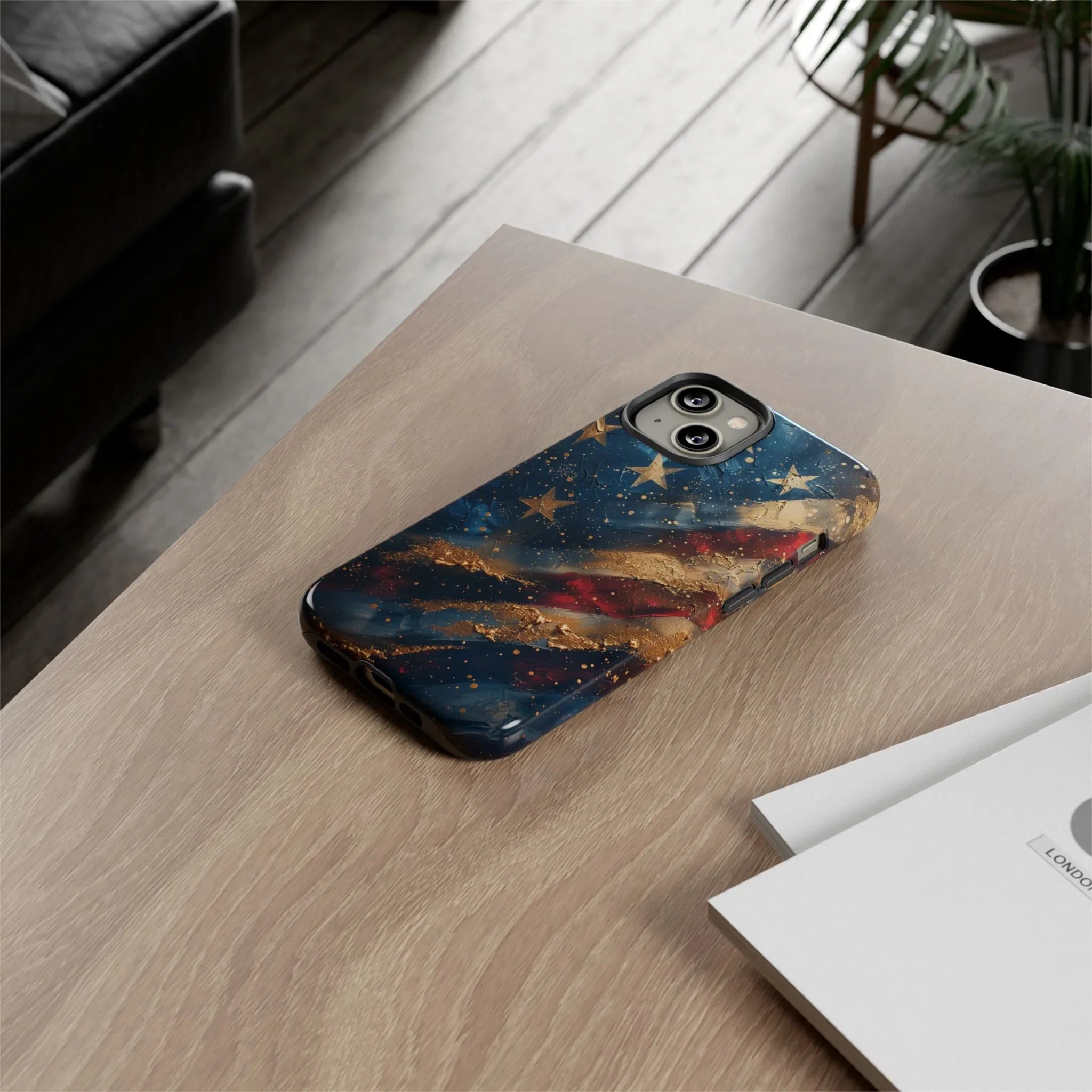 Distressed American Flag phone case | tough cases - 250 USA Celebration