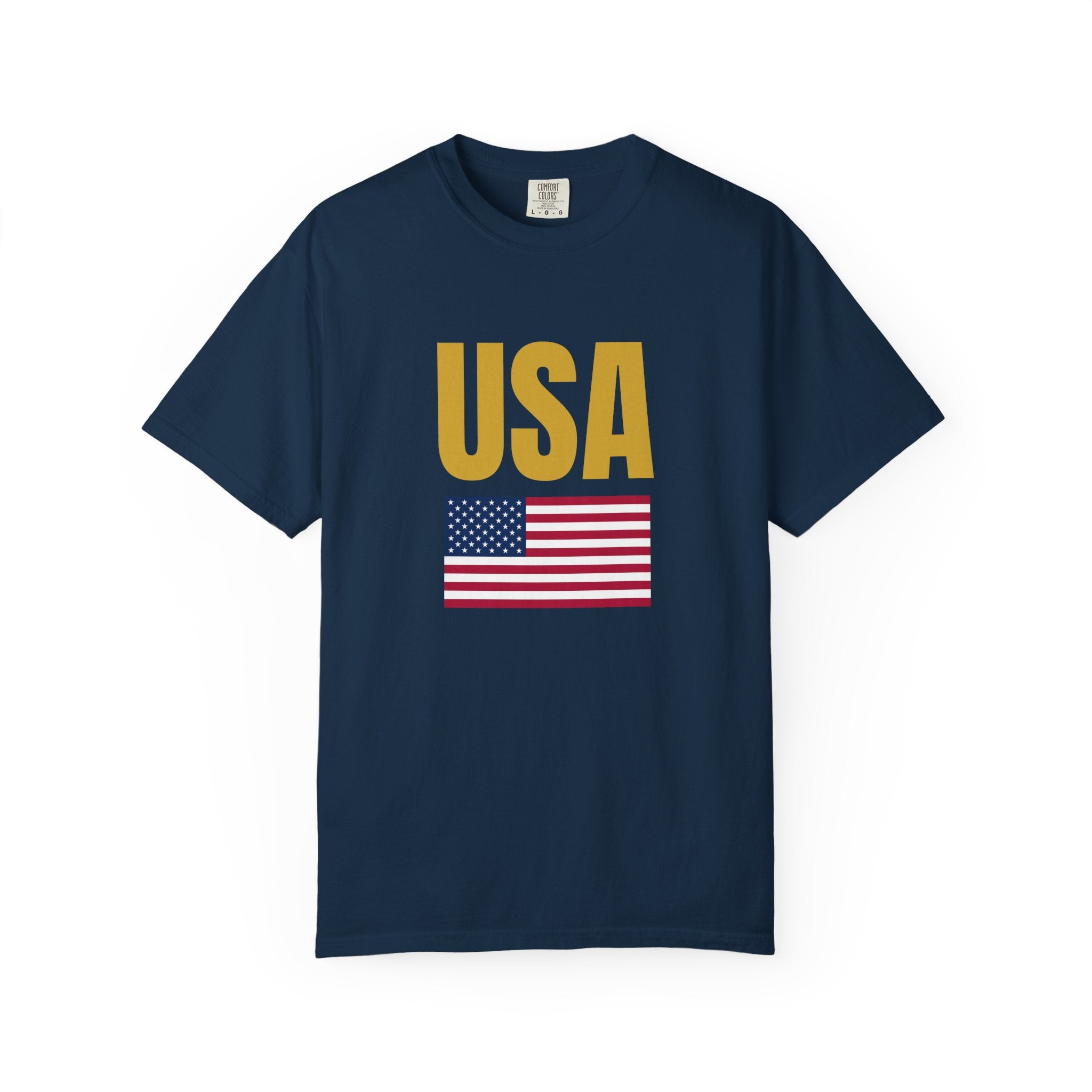 USA Flag T-Shirt — Patriotic American Graphic Tee