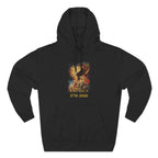 America First Fleece Hoodie — Patriotic 1776–2026