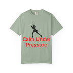 Calm Under Pressure Tennis Player T-shirt | Tennis Graphic Tee - 250 USA Celebration