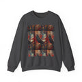 God Bless America Eagle Artwork crewneck sweatshirt | Patriotic eagle collage - 250 USA Celebration