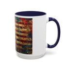 Liberty Statue American Flag Coffee Mug — Patriotic Vintage Accent Mug (11/15oz)