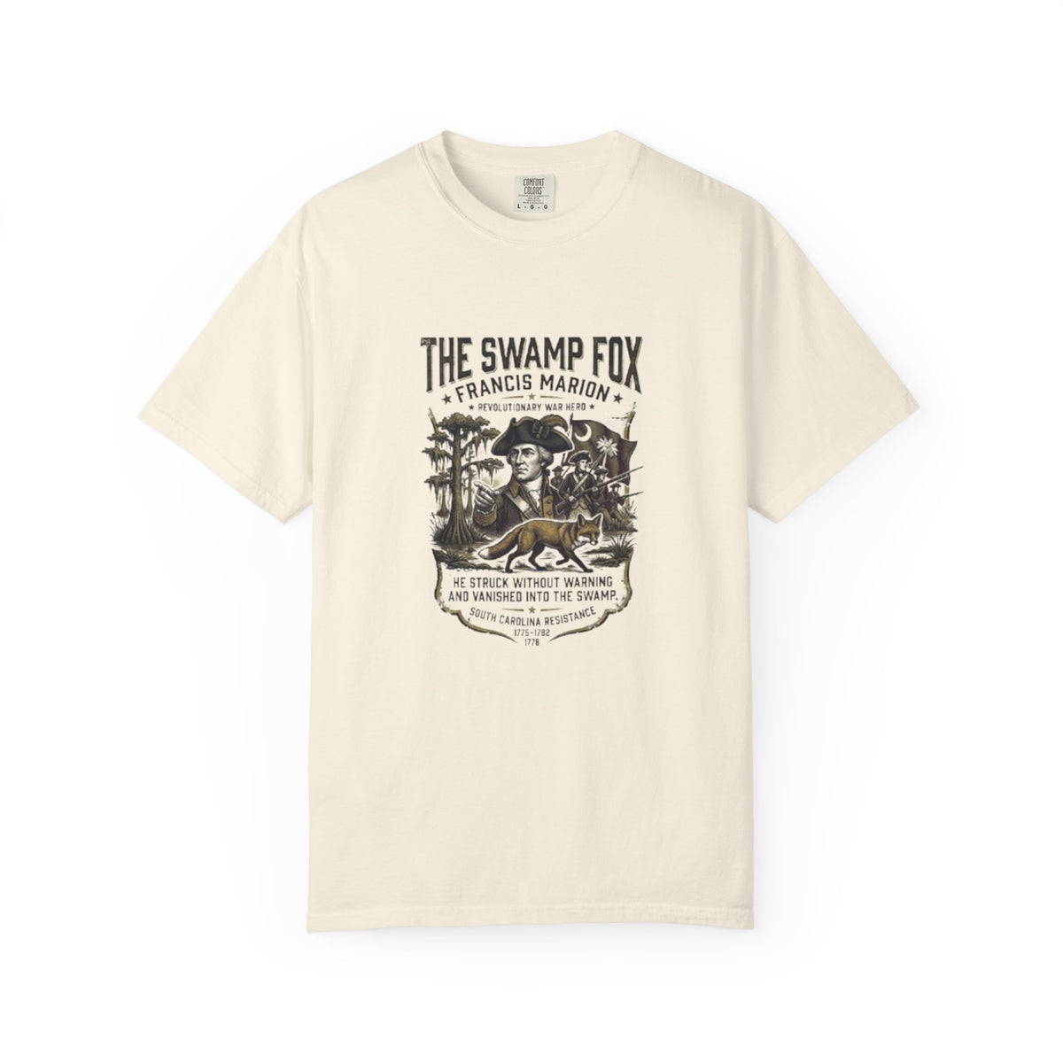Swamp Fox Francis Marion 1776 Patriotic T-Shirt