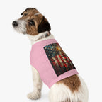 Patriotic Fireworks American Flag Pet Tank Top