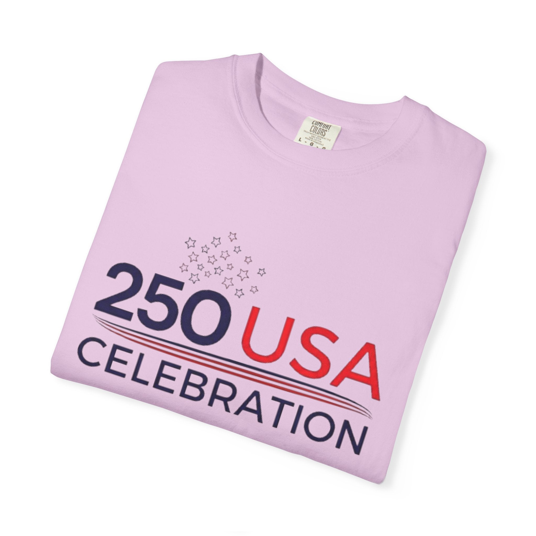 250 USA Celebration T-Shirt — Patriotic 250th Anniversary Tee