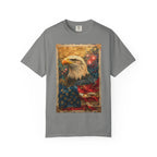 Bald Eagle with American Flag T-Shirt | Patriotic Vintage USA - 250 USA Celebration