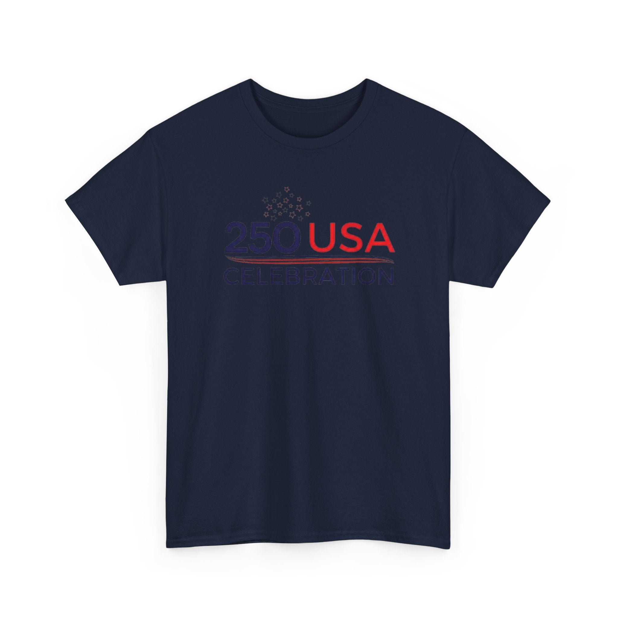America 250 Tee Shirt | Official 250th Anniversary Edition - 250 USA Celebration Chest Logo Tee | Fourth of July Americana T-Shirt