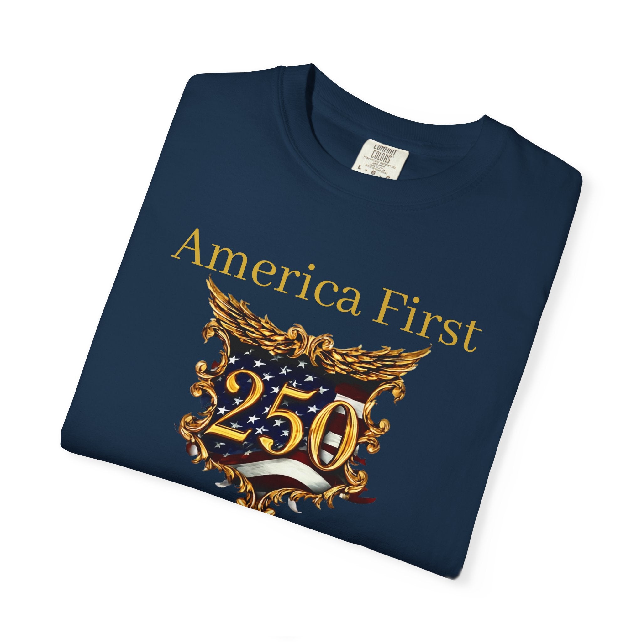 America First 250th Anniversary T-Shirt — 1776–2026 Patriotic Tee