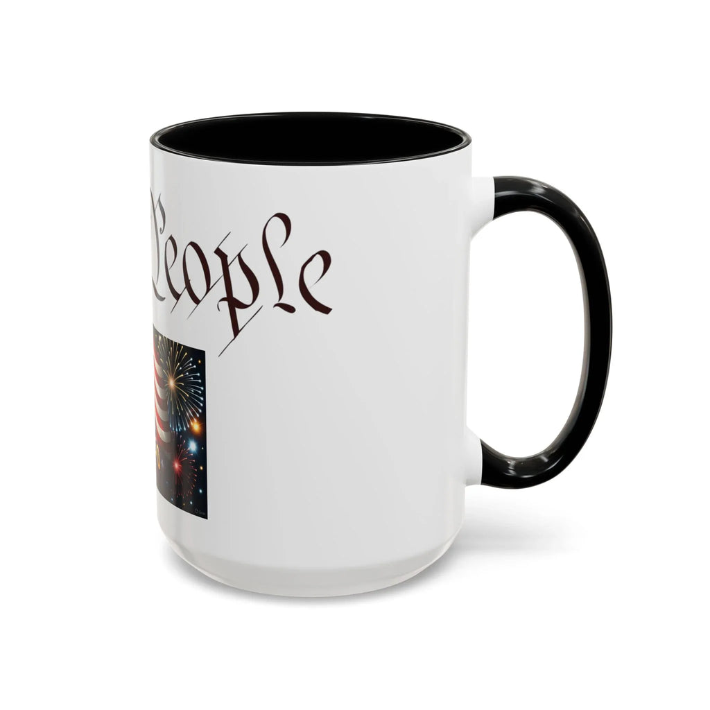 Accent Coffee Mug (11, 15oz) - 250 USA Celebration