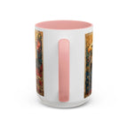 Bald Eagle with Tattered American Flag Coffee Mug | Fireworks Patriotic 11oz 15oz - 250 USA Celebration