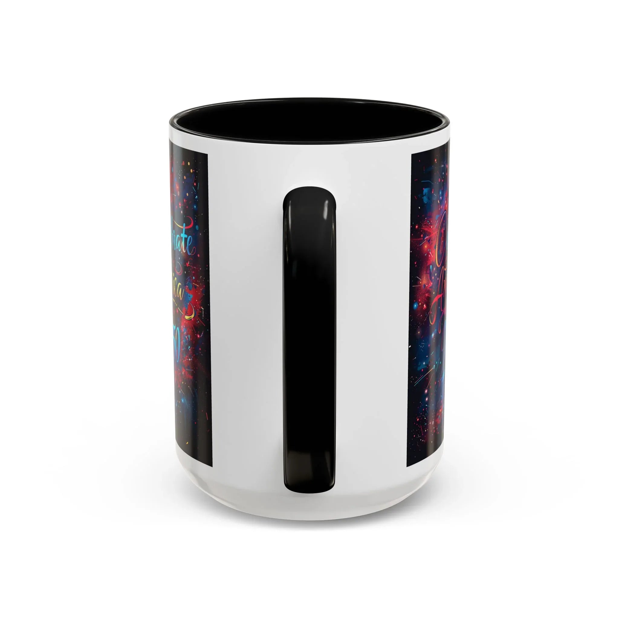 Celebrate America 250 Mug | Accent Coffee Mug 11oz 15oz - 250 USA Celebration