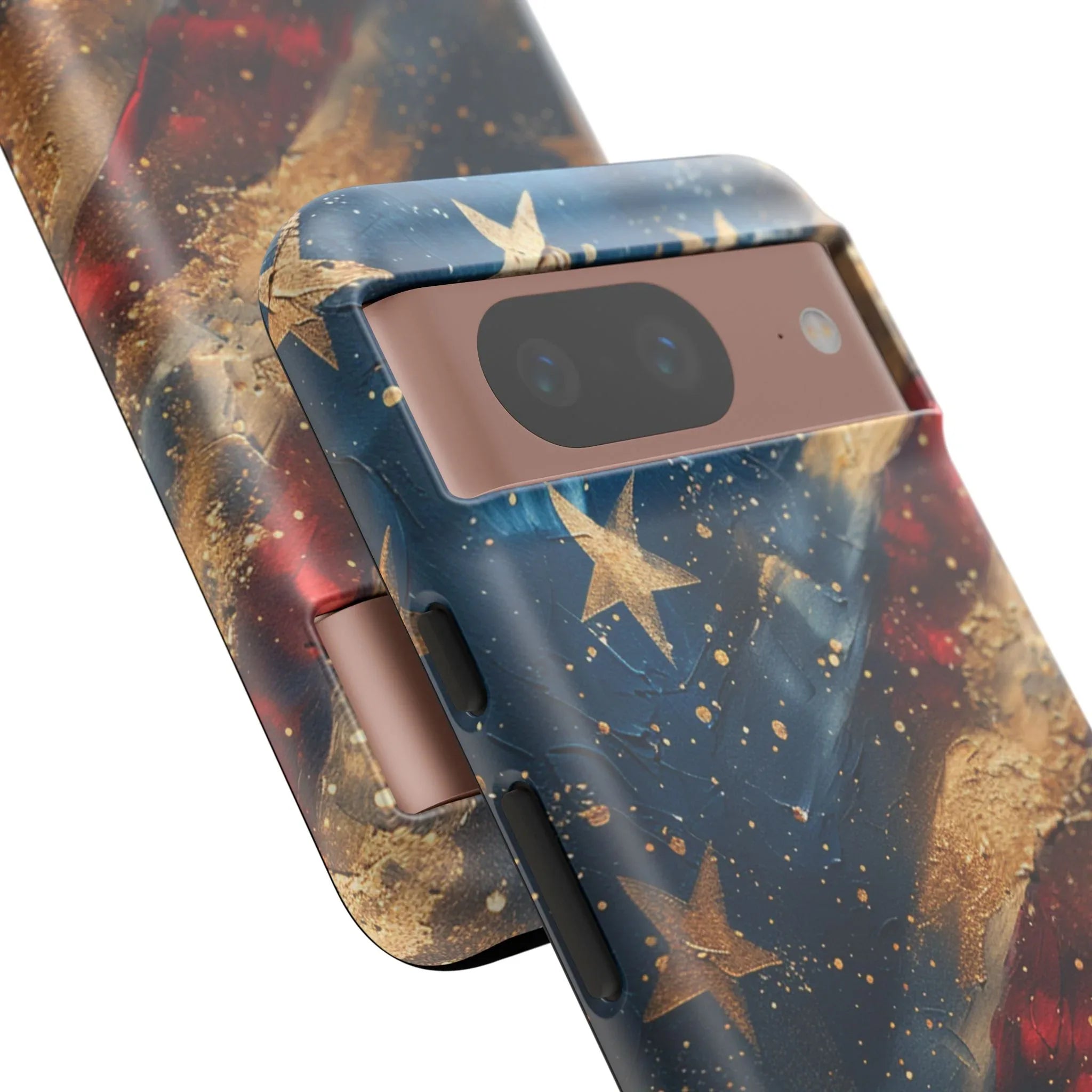 Patriotic Phone Case, Tough Cases with American Flag Design, Stylish Phone Accessories, USA Pride Gift, Durable Cases for All Occasions - 250 USA Celebration