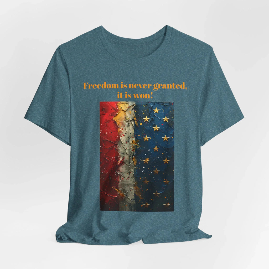 Patriotic American T-Shirts, USA Graphic Tees, Flag T-Shirts, Independence Day Apparel, Funny Patriotic Shirts, Custom American Tees - 250 USA Celebration