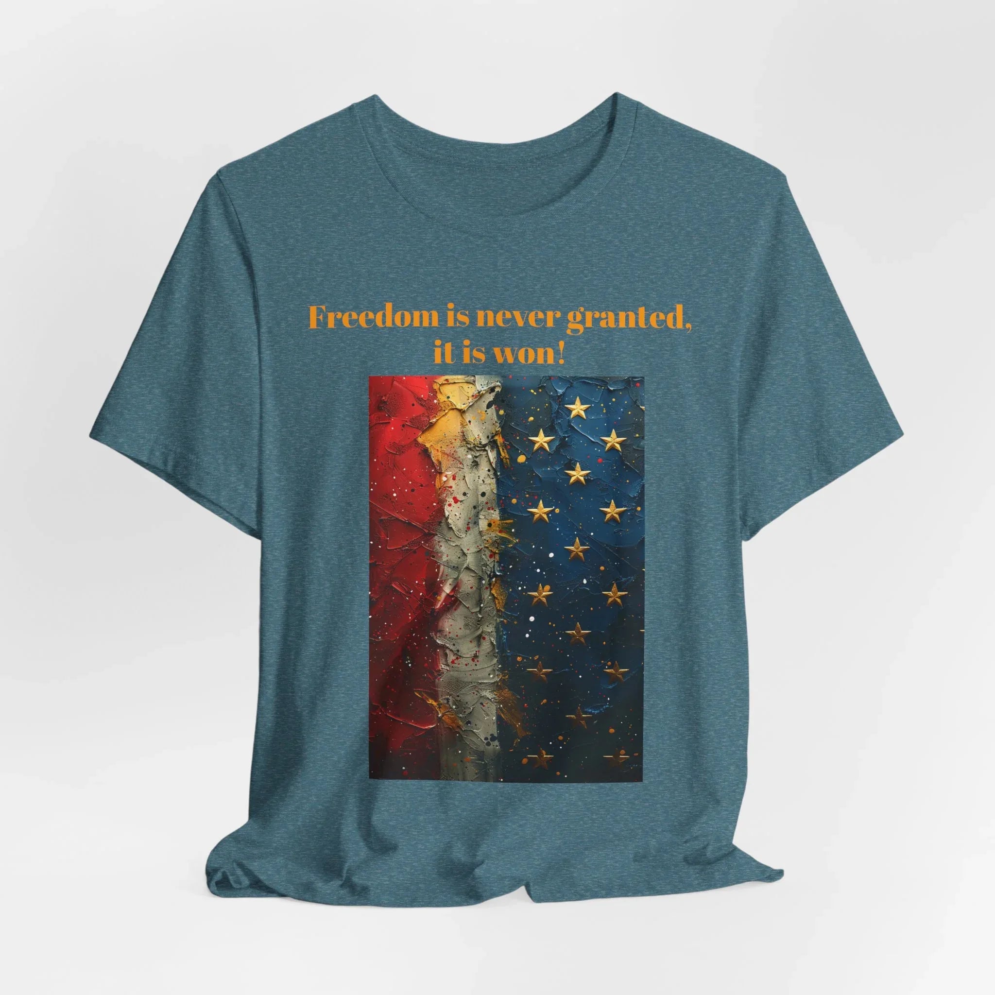 Patriotic American T-Shirts, USA Graphic Tees, Flag T-Shirts, Independence Day Apparel, Funny Patriotic Shirts, Custom American Tees - 250 USA Celebration