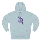 Colorful Peace Sign Floral Skull Hoodie | Psychedelic Peace Skull - 250 USA Celebration