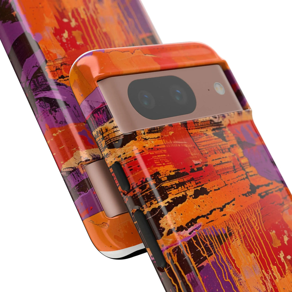 Abstract Drip Paint Tough Case | Phone Case - 250 USA Celebration