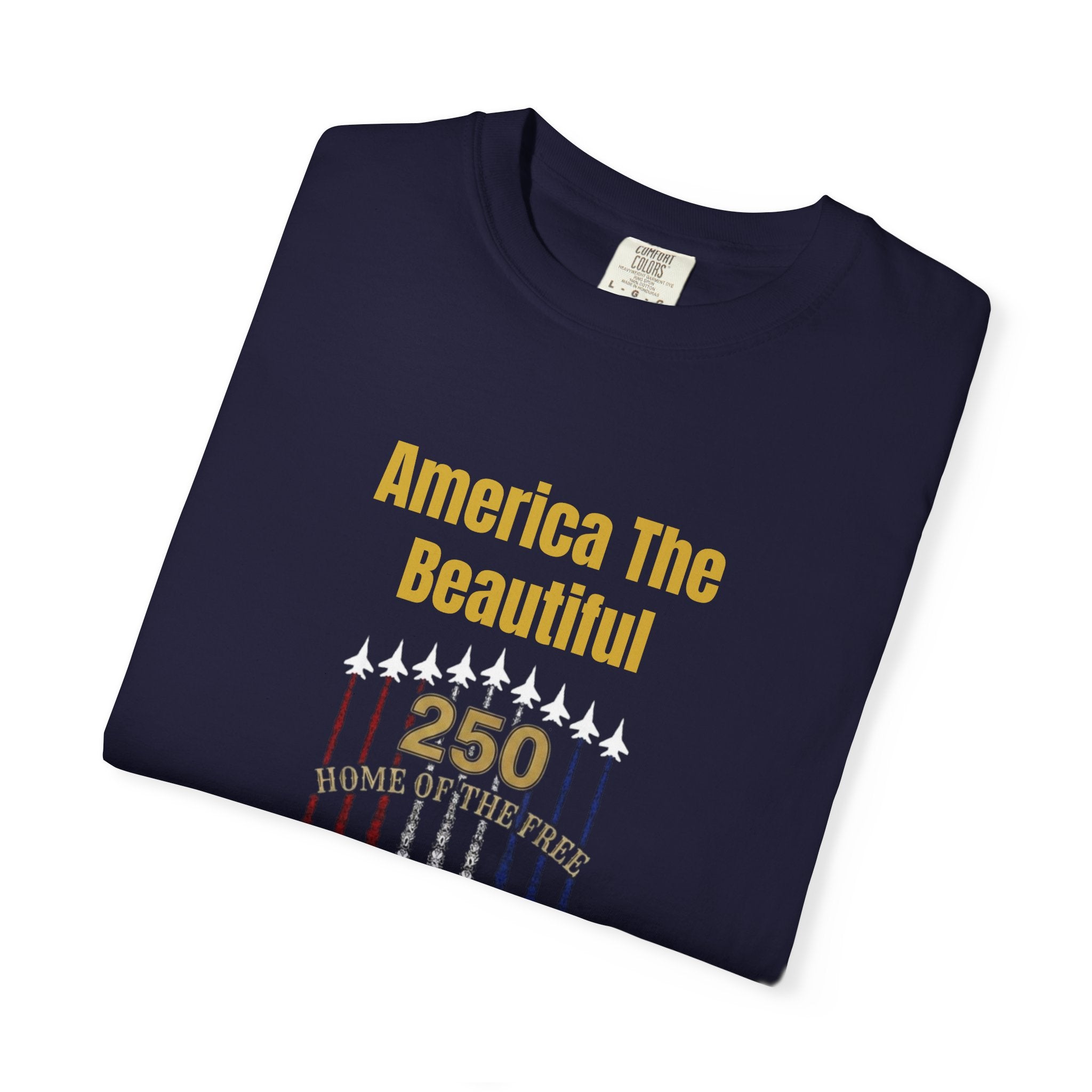 America The Beautiful Eagle T-Shirt — Patriotic Bald Eagle Tee